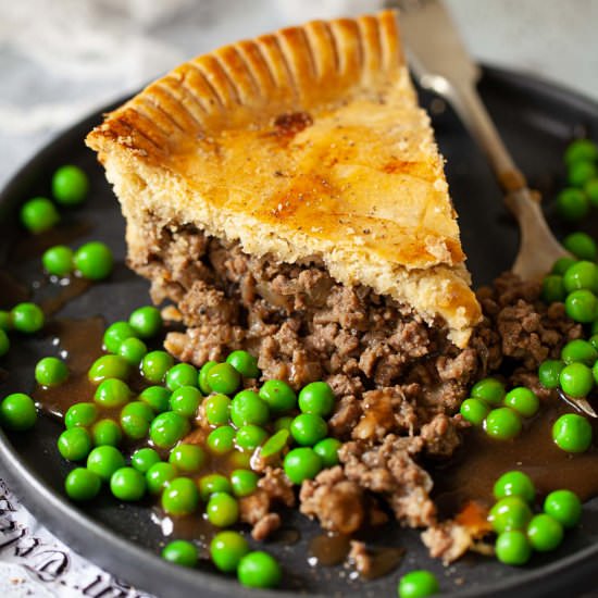 Minced Beef and Onion Pie - Recipe photo by littlesugarsnaps