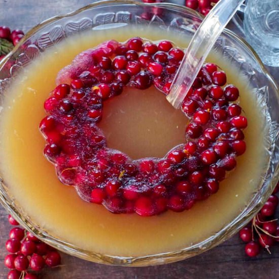 Cranberry Christmas Punch - Recipe photo by Food Meanderings