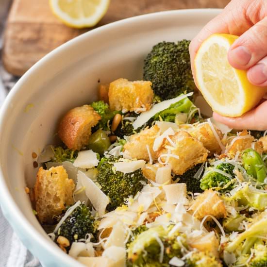 Roasted Broccoli Salad - Recipe photo by eatdessertsnack