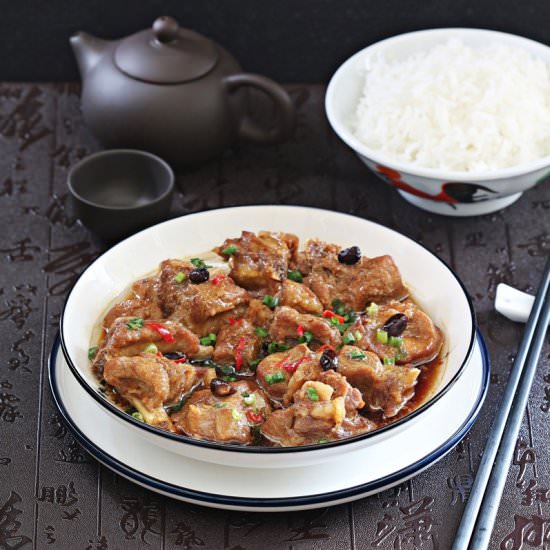 Pork Ribs with Fermented Black Bean - Recipe photo by Anncoo