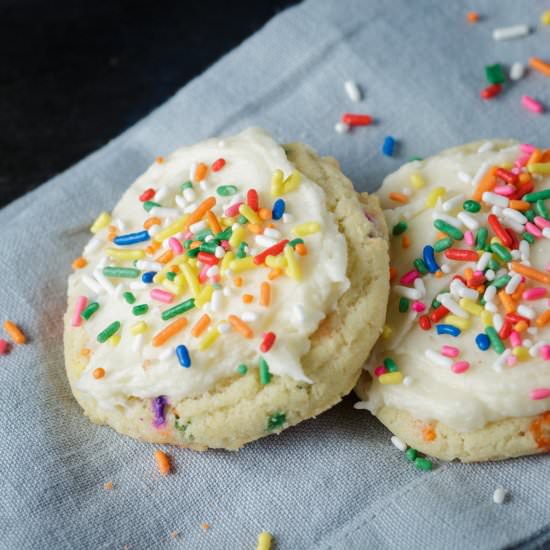 Confetti Cookies - Recipe photo by Barbara Curry