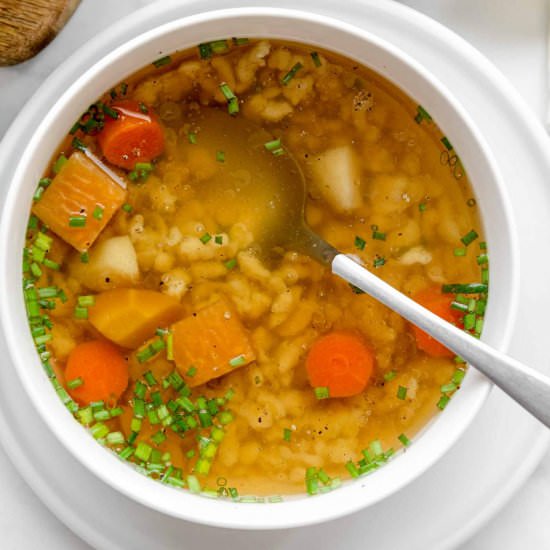 Beef Broth Soup - Recipe photo by jernejkitchen