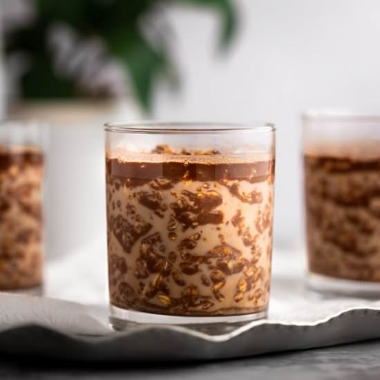 Nutella Overnight Oats - Recipe photo by The Littlest Crumb