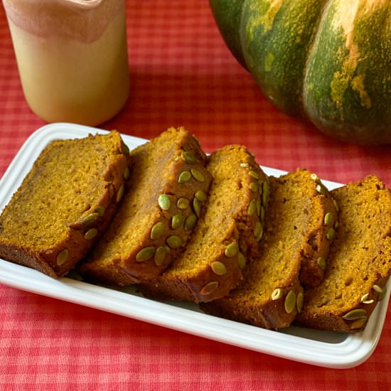 Pumpkin Bread - Recipe photo by thirstyradish