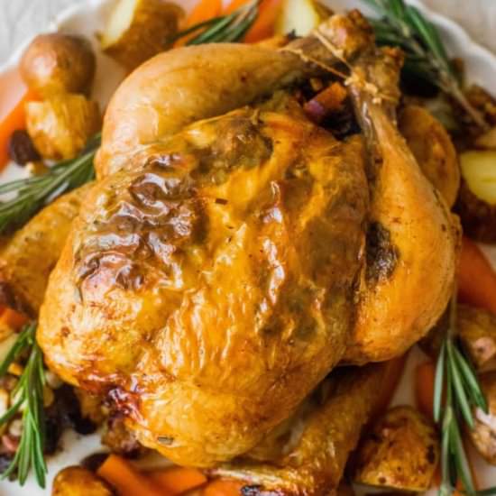 Roast Chicken with Herbs and Spices - Recipe photo by shintasimon