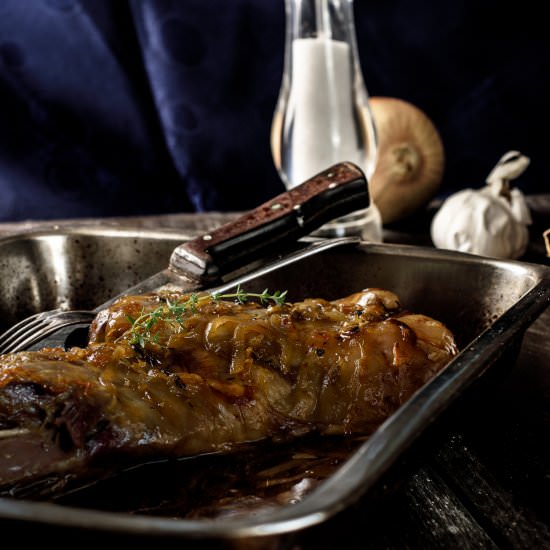 Leg of Lamb Recipe - Recipe photo by suncakemom