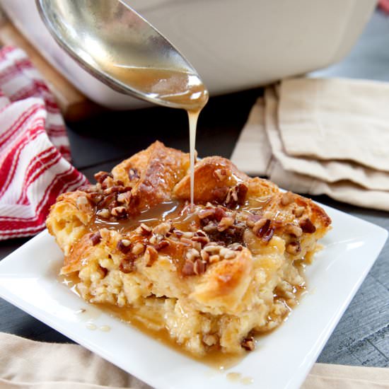 Eggnog Bread Pudding - Recipe photo by browniebites