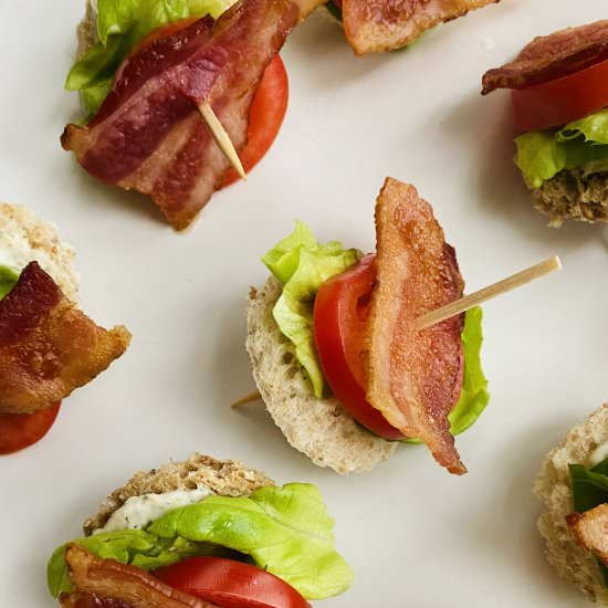 BLT Bites - Recipe photo by amycaseycooks