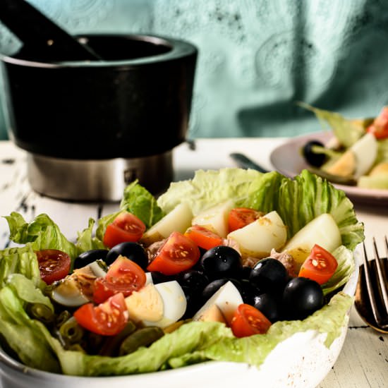 Niçoise Salad Recipe - Recipe photo by suncakemom