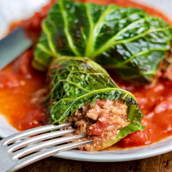 Vegan Cabbage Rolls - Recipe photo by veggie desserts