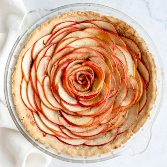 Paleo Apple Tart - Recipe photo by healmedelicious