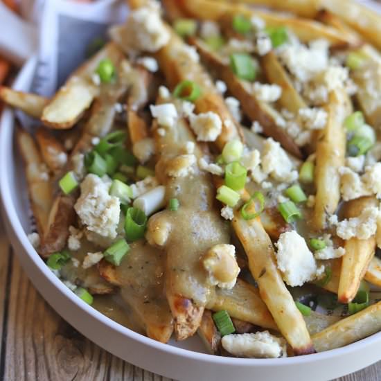 Vegan poutine - Recipe photo by cadryskitchen