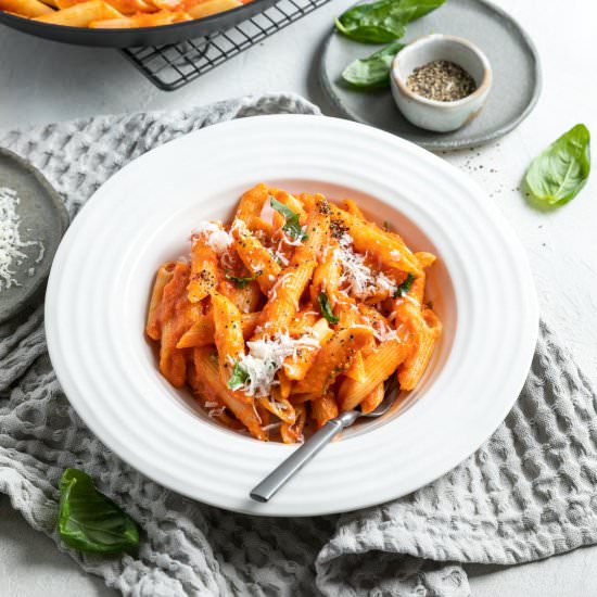 Penne Pomodoro - Recipe photo by Mrs Jones Kitchen