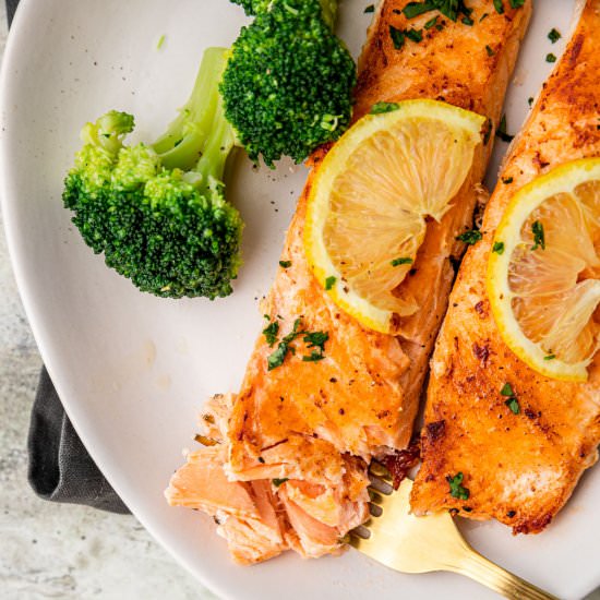 Sous Vide Frozen Salmon - Recipe photo by everylittlecrumb