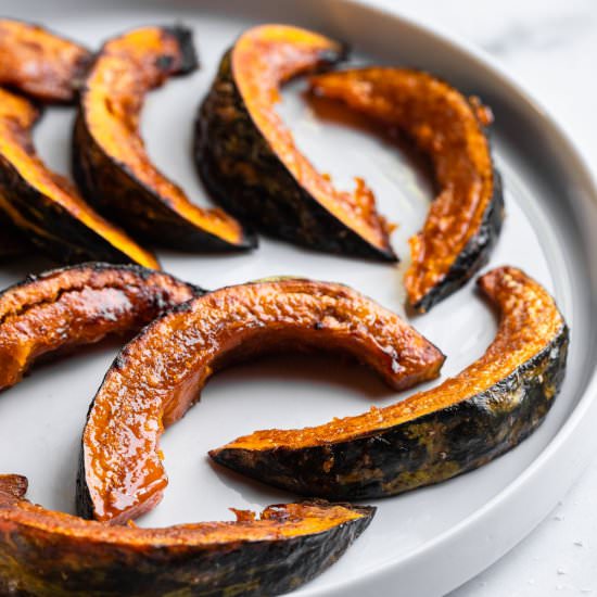 Roasted Kabocha Squash - Recipe photo by foodfaithfitness