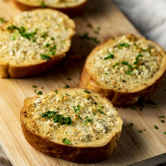 Air Fryer Garlic Bread - Recipe photo by Went Here 8 This