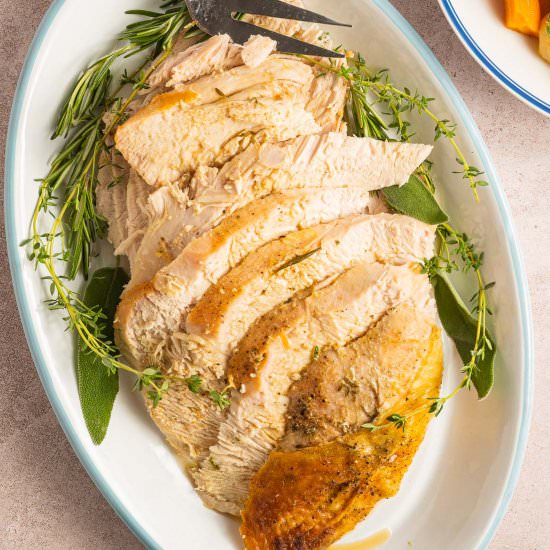 Dutch Oven Roast Turkey Breast - Recipe photo by debsdailydish