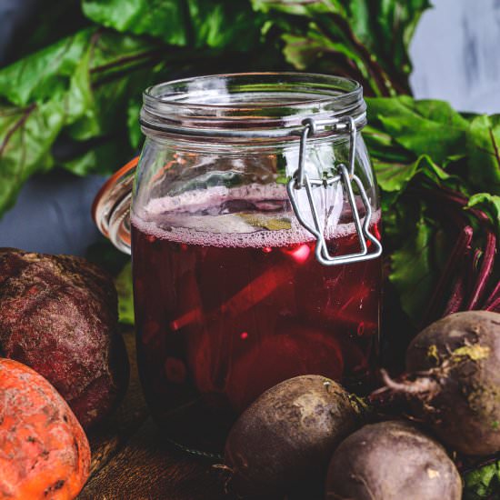 Beetroot Kvass - Recipe photo by cheflukaszbabral
