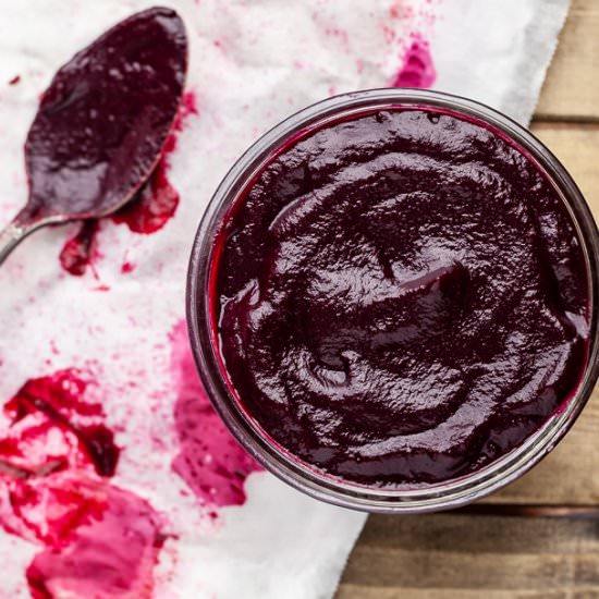 Roasted Beet Ketchup - Recipe photo by cleanfooddirtygirl