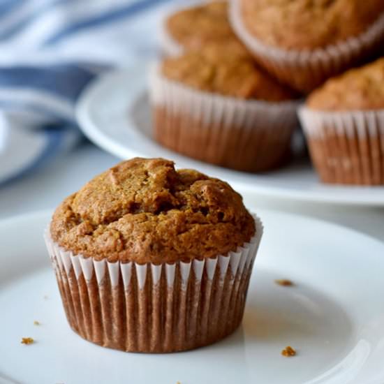 Gluten Free Pumpkin Banana Muffins - Recipe photo by Flavor Walk