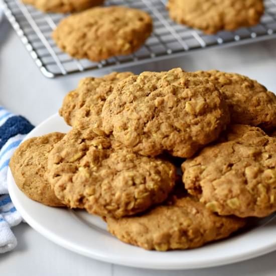 Gluten Free Pumpkin Oatmeal Cookies - Recipe photo by Flavor Walk