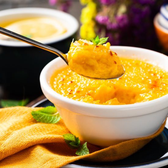 Creamy Pumpkin Rice Pudding - Recipe photo by bibleoftaste