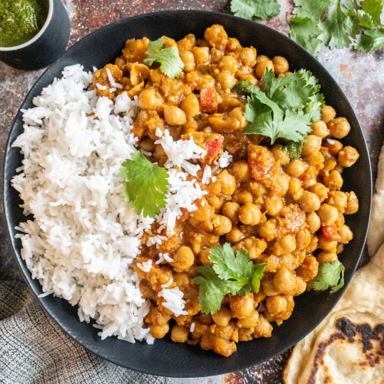 Instant Pot Chana Masala - Recipe photo by ThePypersKitchen