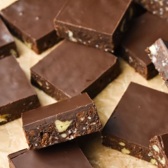 Triple Chocolate Hedgehog Slice - Recipe photo by bakewithamy
