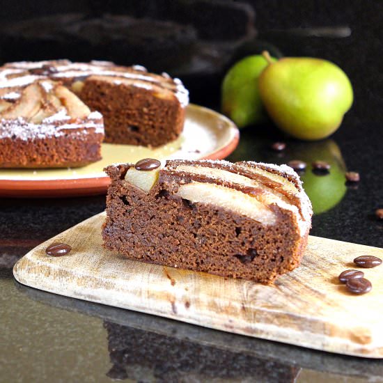 Pear Upside Down Cake - Recipe photo by glutenfreealchemist
