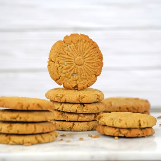 Sunflower Butter Cookies - Recipe photo by Thyme of Season