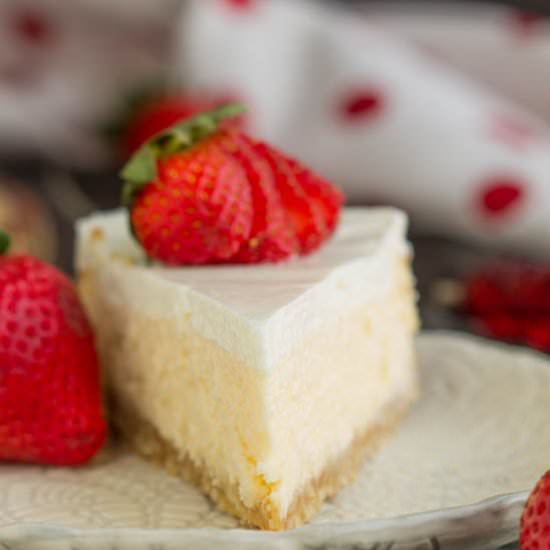 Bourbon Eggnog Cheesecake - Recipe photo by CallMePMc