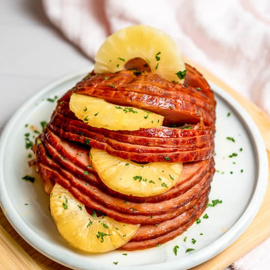 IP Pineapple Brown Sugar Ham - Recipe photo by CallMePMc