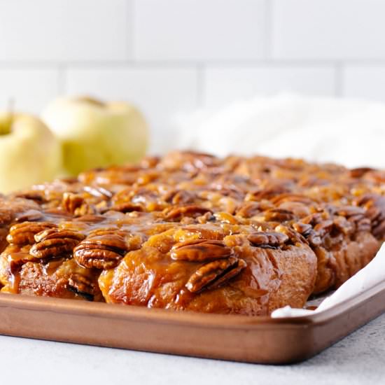 Apple Pecan Sticky Buns - Recipe photo by GoodieGodmother