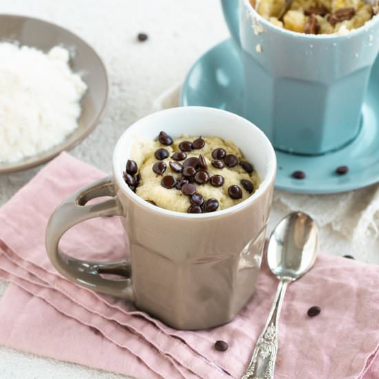 Low Carb Keto Mug Cake - Recipe photo by baking4happiness