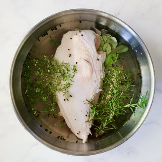 Easy Turkey Brine Recipe - Recipe photo by fromachefskitchen