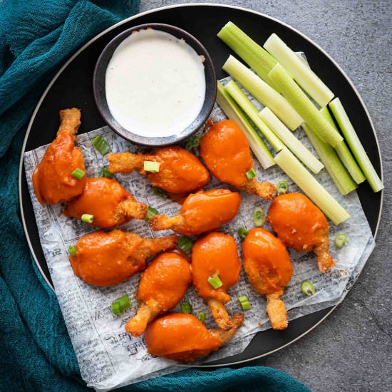 Buffalo Shrimp - Recipe photo by pepperdelight