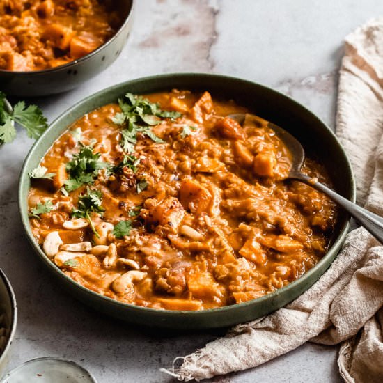 Sweet Potato Lentil & Coconut Curry - Recipe photo by wholefoodsoulfood_kitchen