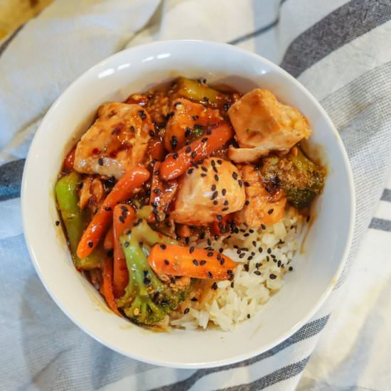 Perfect Teriyaki Salmon Bowl - Recipe photo by HIldaskitchenblog