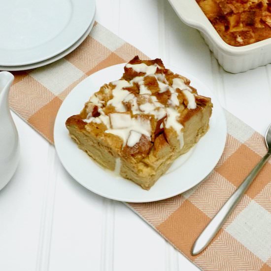 Pumpkin Rum Bread Pudding - Recipe photo by anothertablespoon