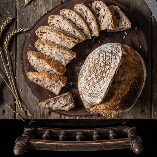 40% Whole Wheat Sourdough Bread - Recipe photo by denisav