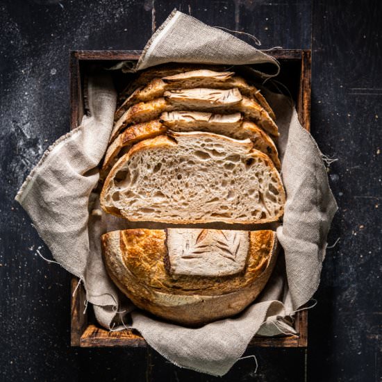 40% Spelt Sourdough Bread - Recipe photo by denisav