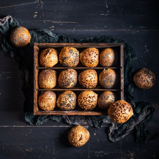 Sourdough Bread Rolls - Recipe photo by denisav
