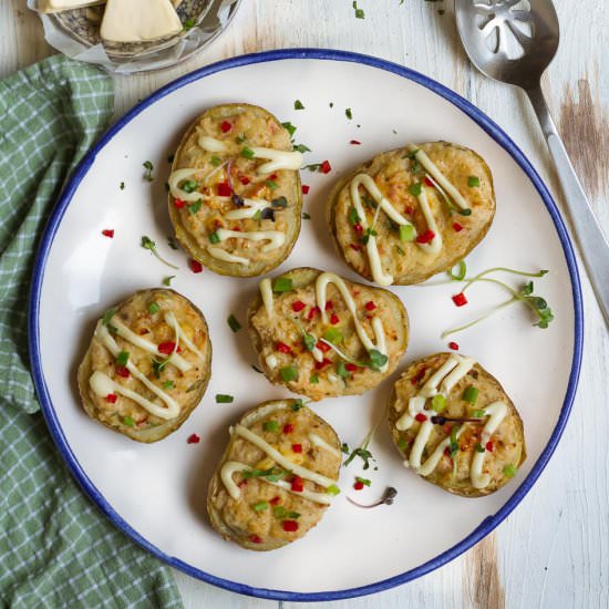 Cheesy Twice-Baked Potatoes - Recipe photo by Tashasartisanfoods