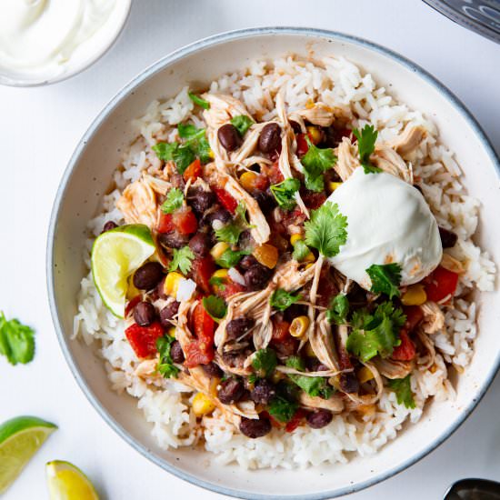 Crockpot Southwest Chicken - Recipe photo by pumpkinnspice