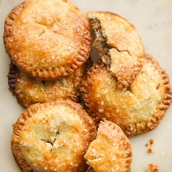 Apple Hand Pies - Recipe photo by The Desserted Girl