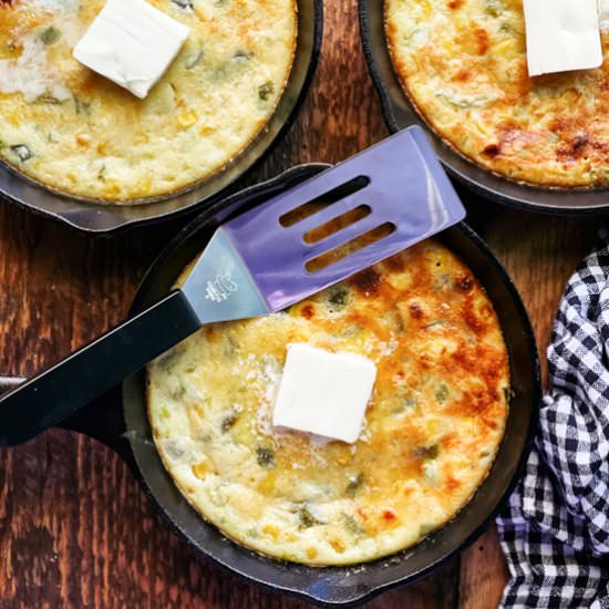 Skillet Jalapeño Cornbread - Recipe photo by asiancaucasian