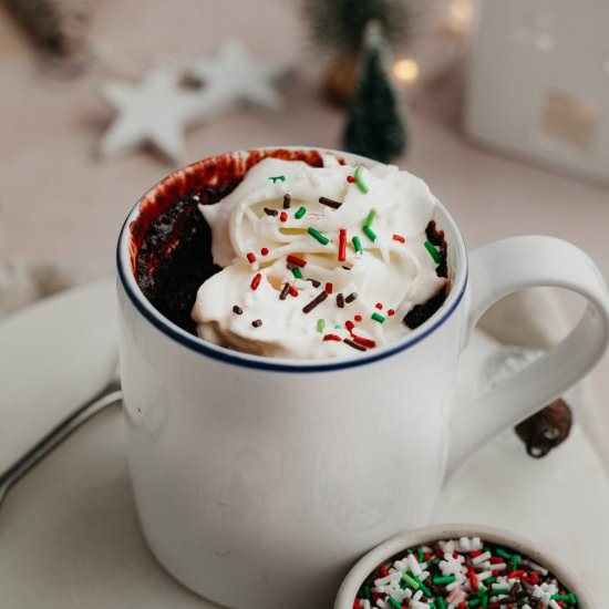 Red Velvet Mug Cake - Recipe photo by alpineella