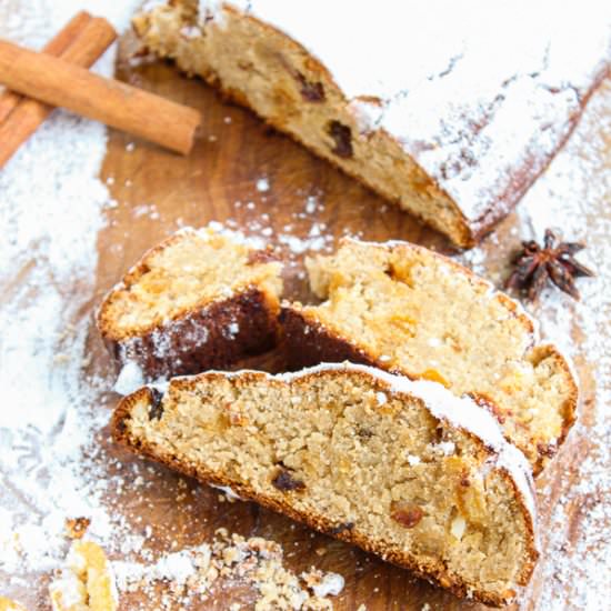 Keto Christmas Stollen - Recipe photo by LowCarb Abode