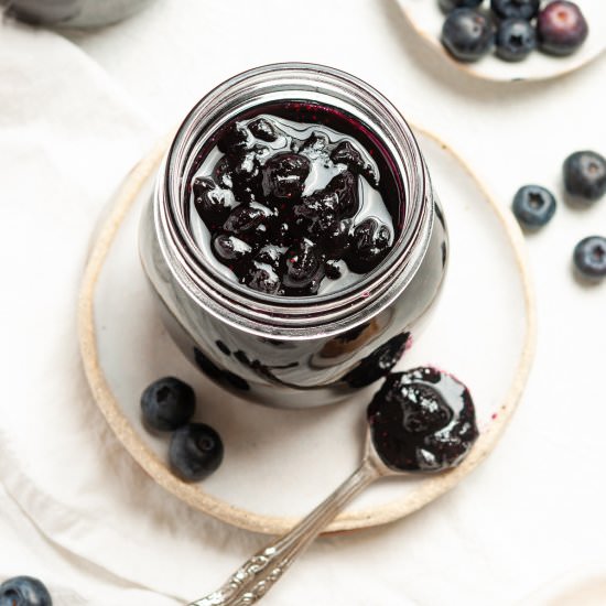 Blueberry Jam - Recipe photo by itsnotcomplicatedrecipes