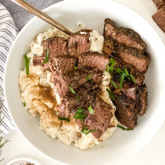 BLACK PEPPER CRUSTED POT ROAST - Recipe photo by Nictastingspoon